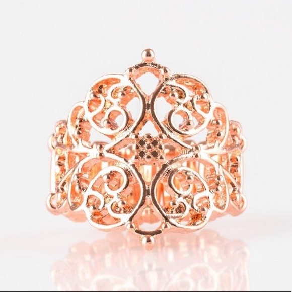 Victorian Valor- Rose Gold Ring - Picture 3 of 4